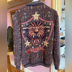 Zara man pure change lion bomber jacket